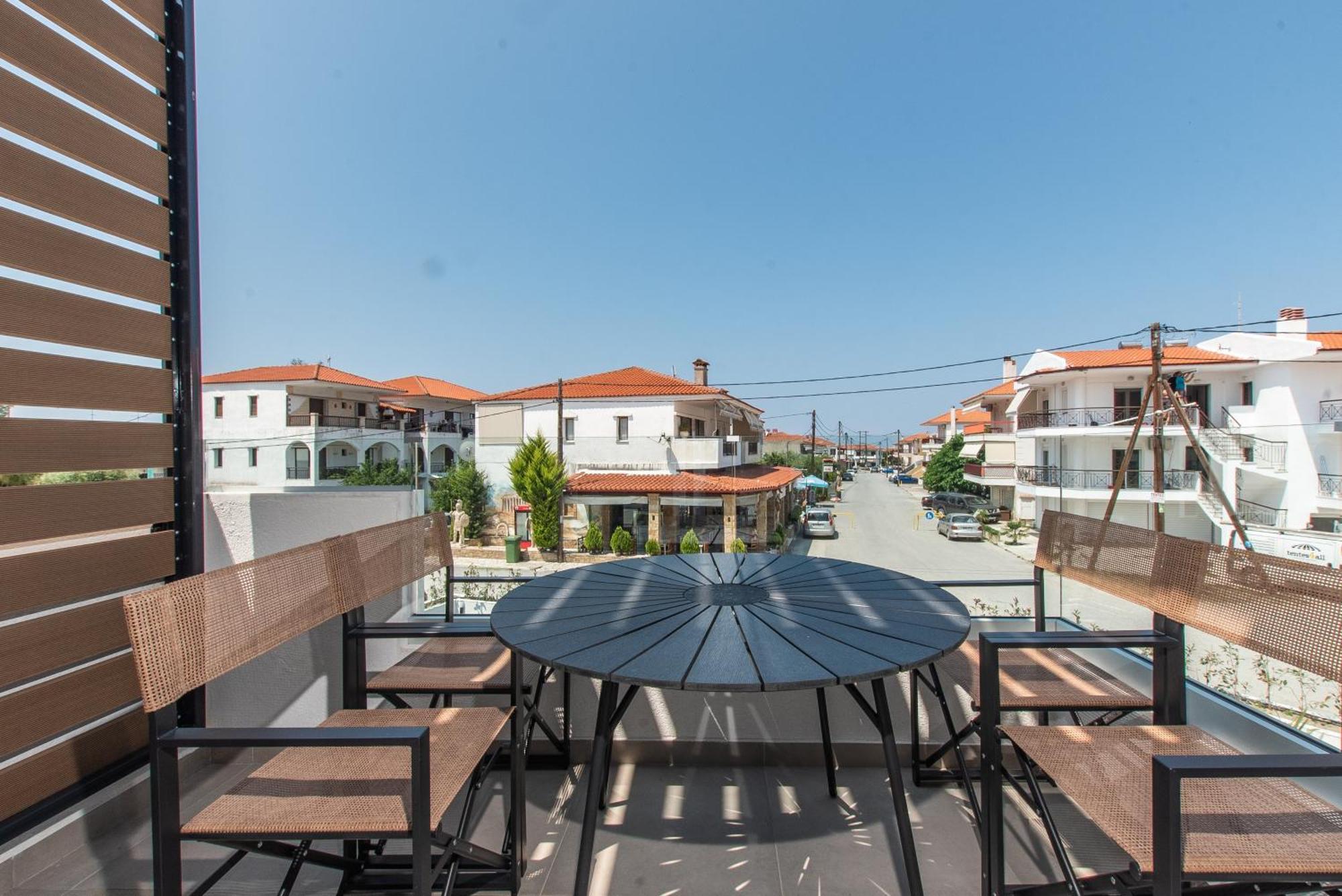 Val Del Mar Aparthotel Skala Fourkas Bagian luar foto